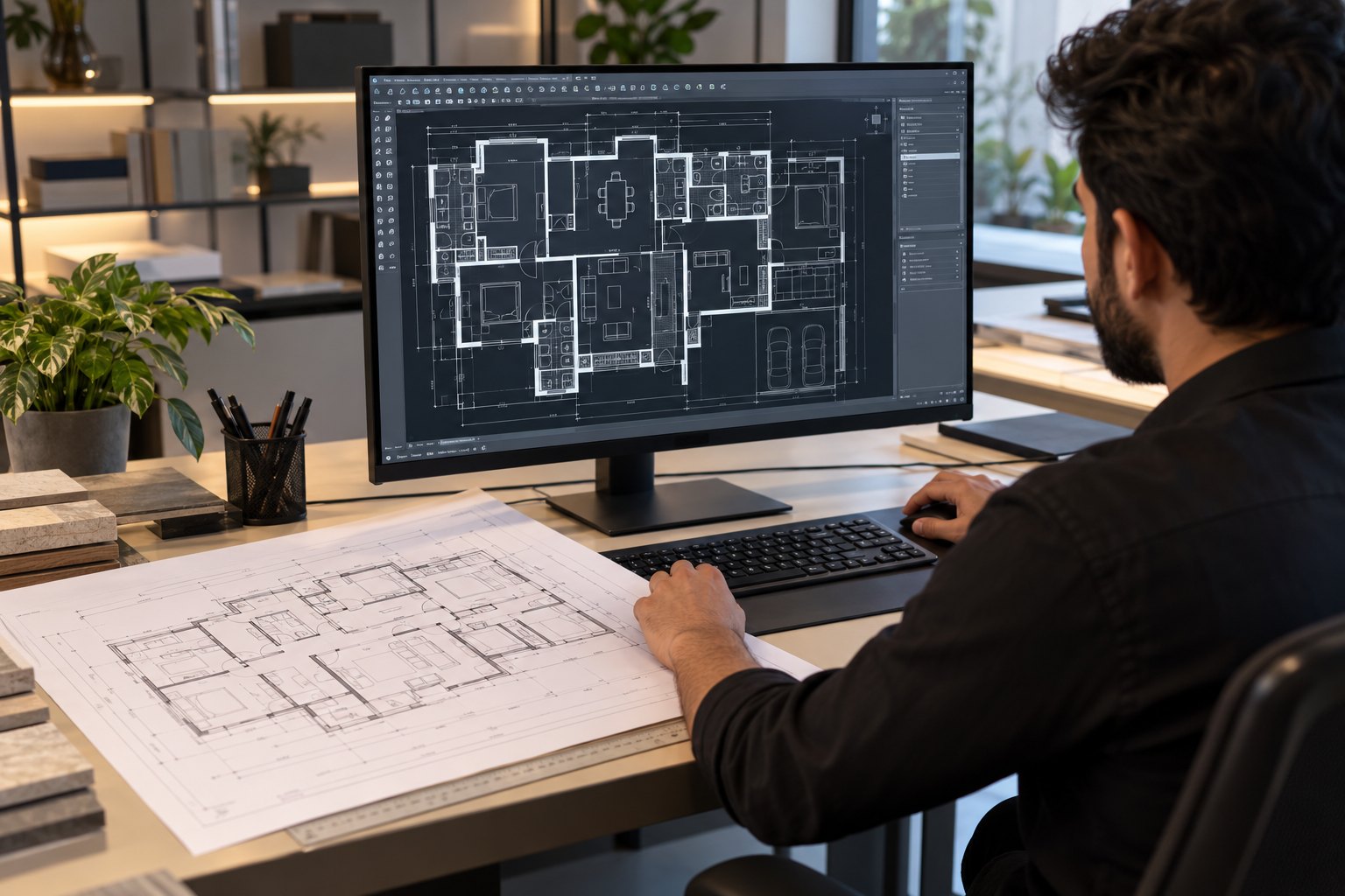 2D Design example for AutoCAD Plotting and Design in Dubai in Dubai