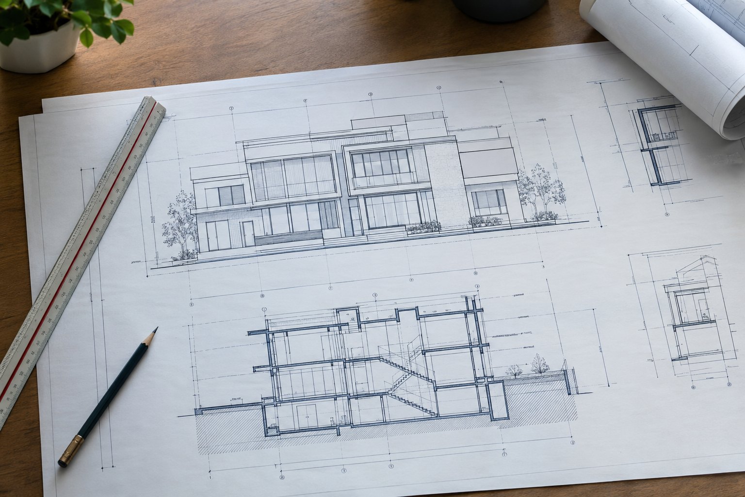 Architectural Elevation Drafting