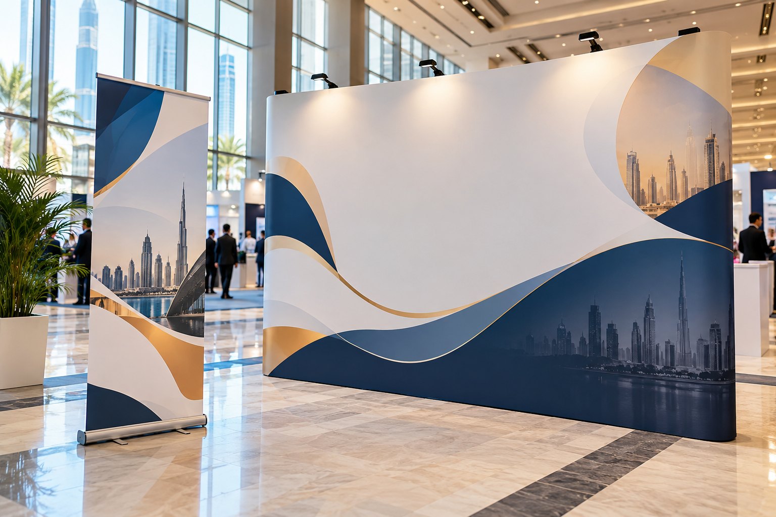 Rollup Stands example for Large Format Printing in Dubai in Dubai