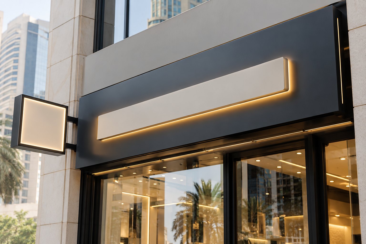 One Way Vision Stickers example for Large Format Printing in Dubai in Dubai