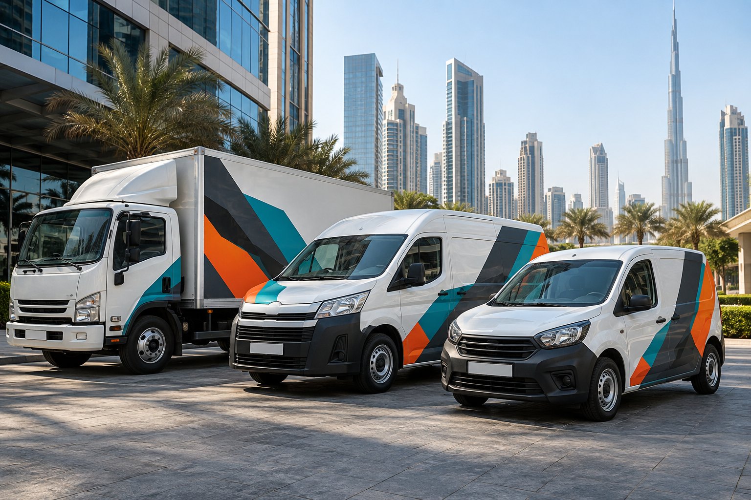 Authority Approvals example for Vehicle Branding Services in Dubai in Dubai