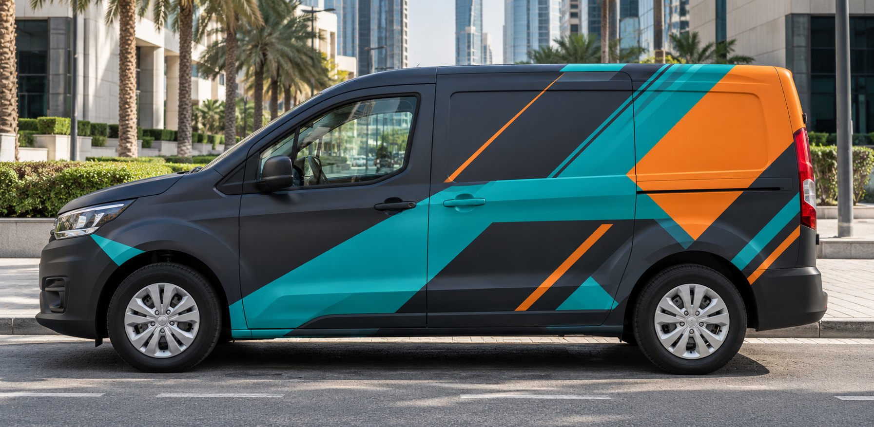 Full Wrapping example for Vehicle Branding Services in Dubai in Dubai