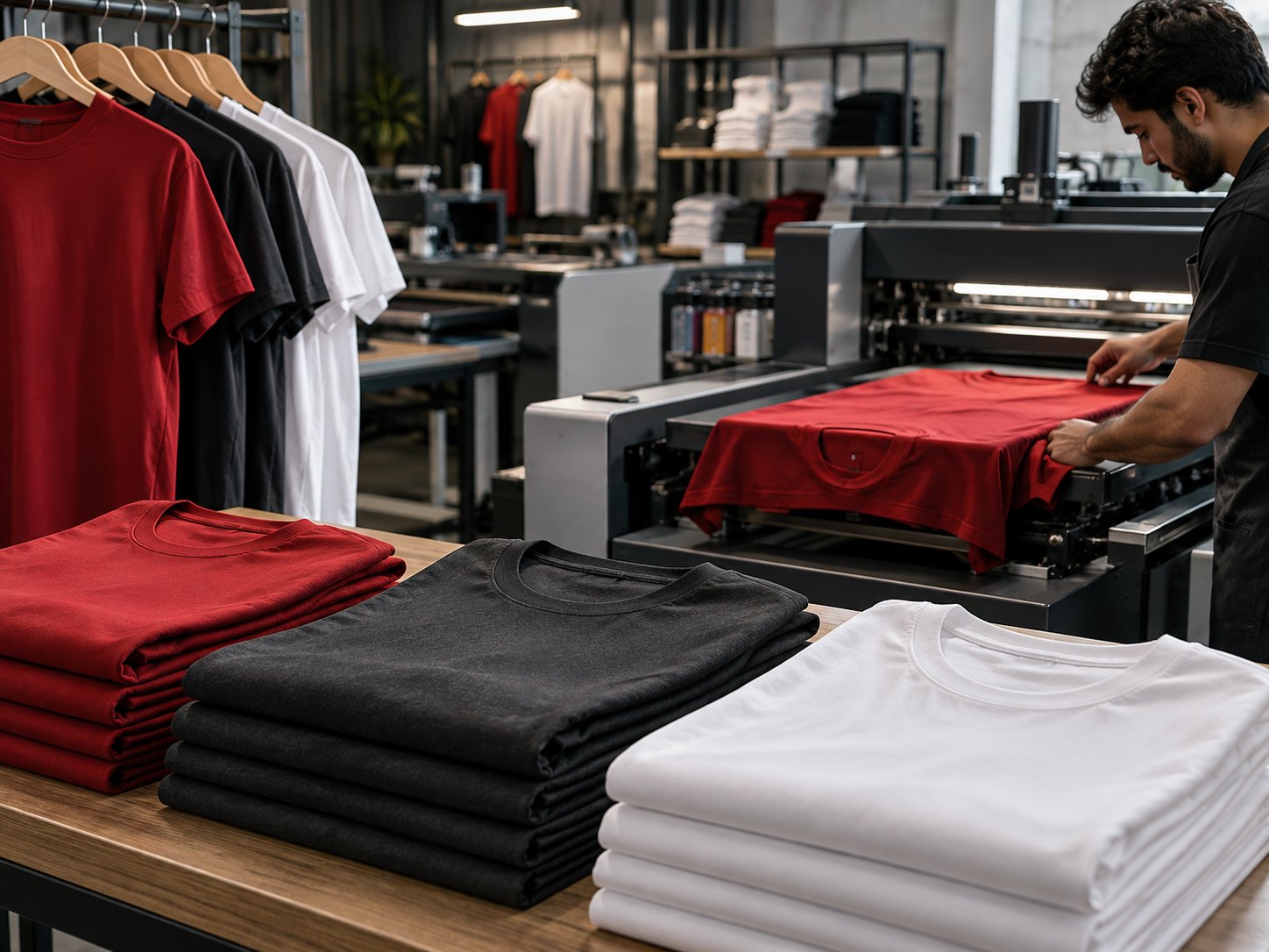 T-Shirt Printing Production
