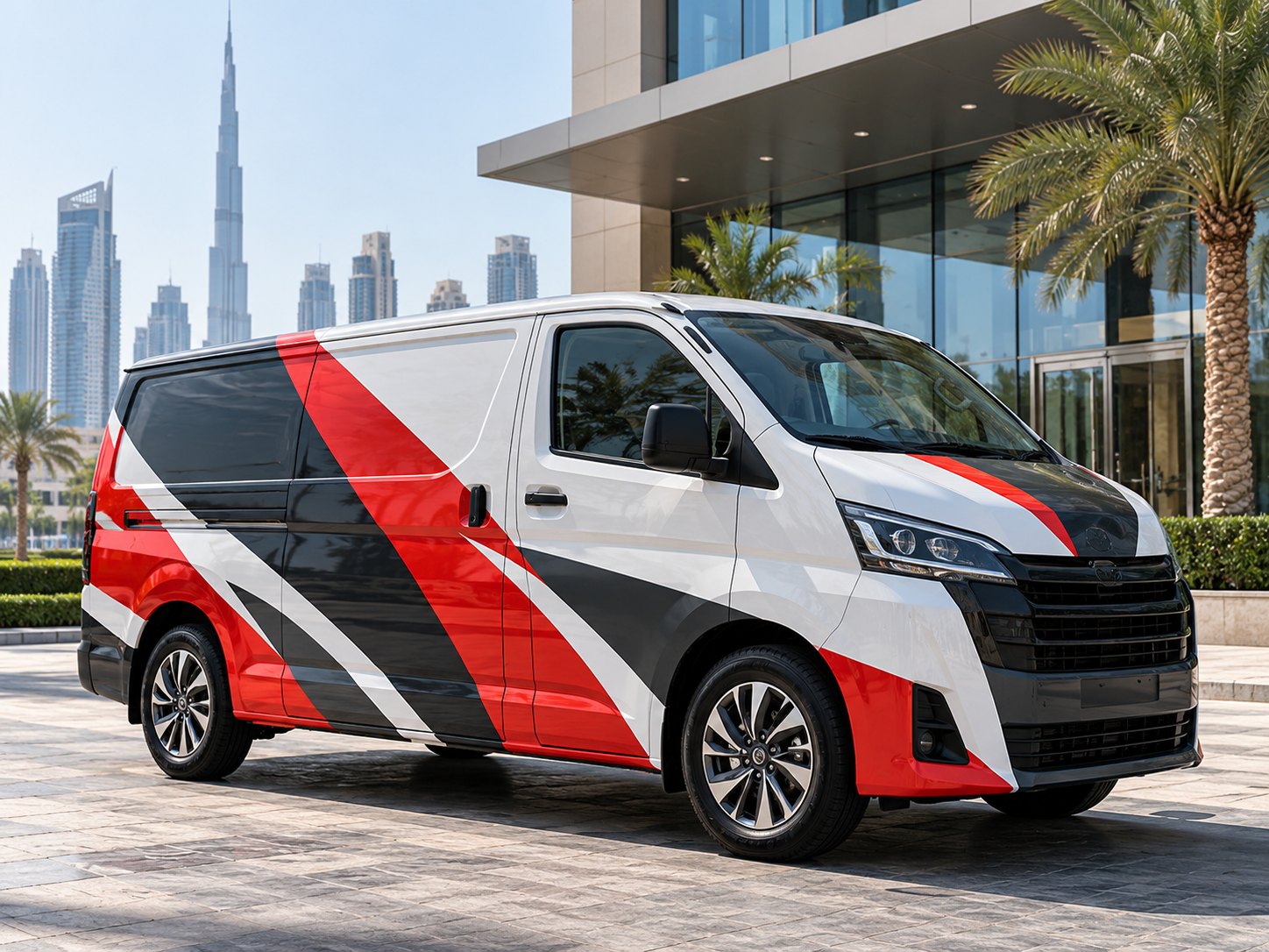 Designing example for Vehicle Branding Services in Dubai in Dubai